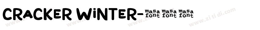 Cracker Winter字体转换